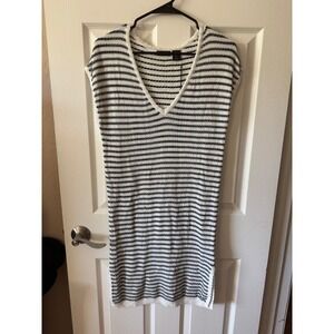 NWT Tahari Knit Striped‎ Dress Size Small